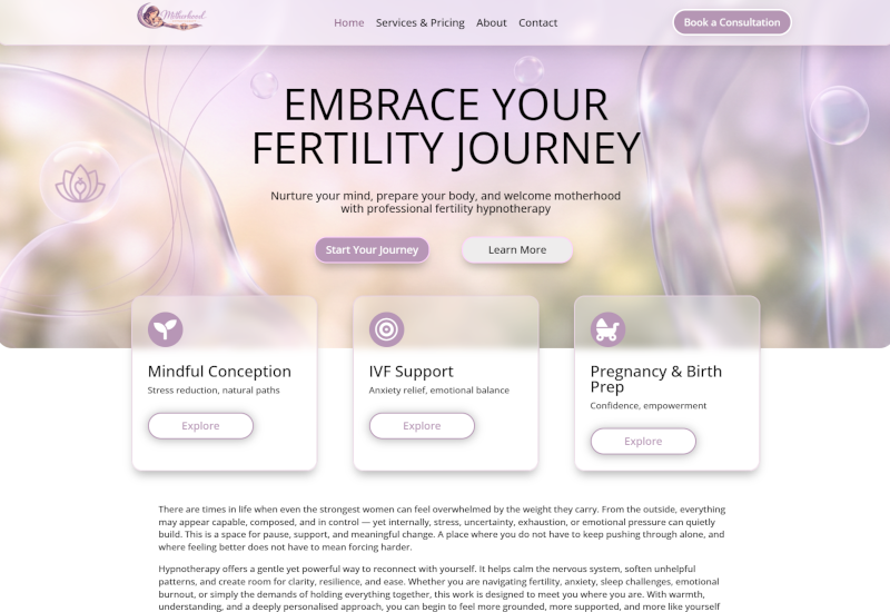 Motherhood Hypnotherapy
